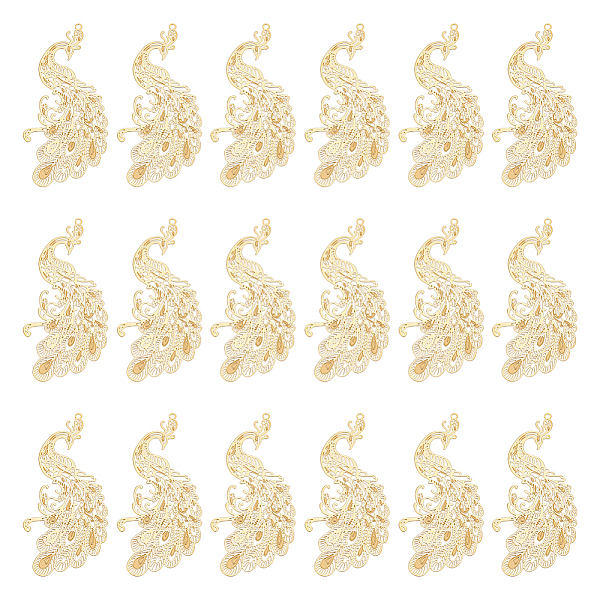 PandaHall UNICRAFTALE 16Pcs 304 Stainless Steel Pendants Stainless Steel Peacock Charms Metal Charms Pendant Real 18K Gold Plated Filigree...
PandaHall UNICRAFTALE 16Pcs 304 Stainless Steel Pendants Stainless Steel Peacock Charms Metal Charms Pendant Real 18K Gold Plated Filigree...