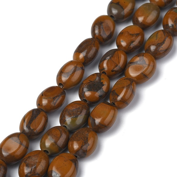 PandaHall Natural Bamboo Leaf Stone Bead Strands,, Oval, 8x6x3.5~4mm, hole: 1mm, about 45~52pcs/strand, 15.16~15.74 inch(38.5~40cm) Natural...
PandaHall Natural Bamboo Leaf Stone Bead Strands,, Oval, 8x6x3.5~4mm, hole: 1mm, about 45~52pcs/strand, 15.16~15.74 inch(38.5~40cm) Natural...