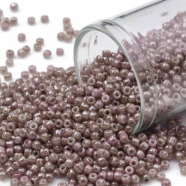 PandaHall TOHO Round Seed Beads, Japanese Seed Beads, (1201) Opaque Beige Pink Marbled, 11/0, 2.2mm, Hole: 0.8mm, about 5555pcs/50g Glass...
PandaHall TOHO Round Seed Beads, Japanese Seed Beads, (1201) Opaque Beige Pink Marbled, 11/0, 2.2mm, Hole: 0.8mm, about 5555pcs/50g Glass...