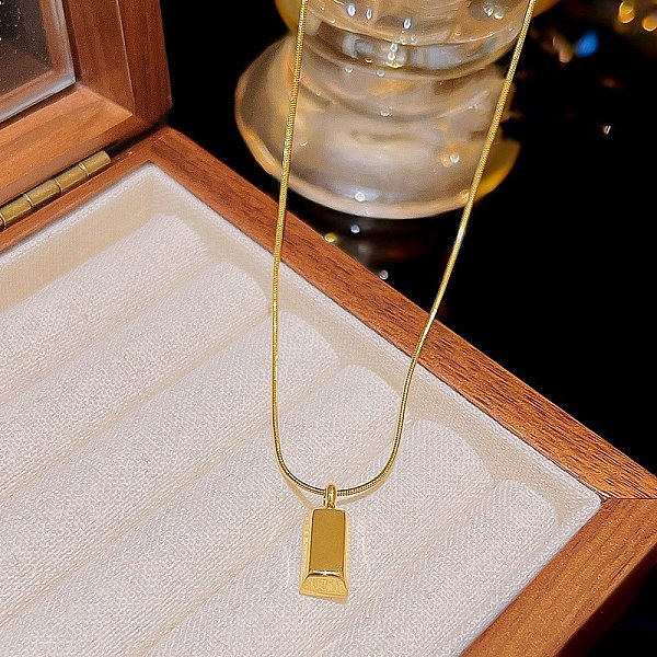 PandaHall Titanium Steel Cable Chain Necklaces, Pendant Necklaces, Trapezoid, 8.27~19.69 inch(21~50cm) Titanium Steel Trapezoid
PandaHall Titanium Steel Cable Chain Necklaces, Pendant Necklaces, Trapezoid, 8.27~19.69 inch(21~50cm) Titanium Steel Trapezoid
