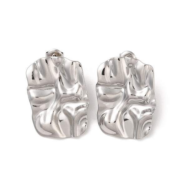 PandaHall 304 Stainless Steel Stud Earrings for Women, Rectangle, 31.5x22.5mm 304 Stainless Steel Rectangle
PandaHall 304 Stainless Steel Stud Earrings for Women, Rectangle, 31.5x22.5mm 304 Stainless Steel Rectangle