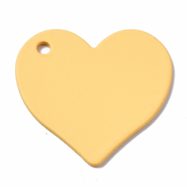 PandaHall Spray Painted Alloy Pendants, Cadmium Free & Nickel Free & Lead Free, Heart, Goldenrod, 21x22x1mm, Hole: 2mm Alloy Heart Gold
PandaHall Spray Painted Alloy Pendants, Cadmium Free & Nickel Free & Lead Free, Heart, Goldenrod, 21x22x1mm, Hole: 2mm Alloy Heart Gold