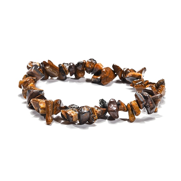 PandaHall Tiger Eye Chips Stretch Bracelets, Inner Diameter: 2-1/8~2-1/4 inch(5.3~5.6cm) Tiger Eye Brown
PandaHall Tiger Eye Chips Stretch Bracelets, Inner Diameter: 2-1/8~2-1/4 inch(5.3~5.6cm) Tiger Eye Brown