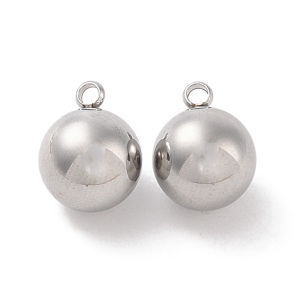 PandaHall 304 Stainless Steel Charms, Round Charm, Stainless Steel Color, 13x10mm, Hole: 2mm 304 Stainless Steel Round
PandaHall 304 Stainless Steel Charms, Round Charm, Stainless Steel Color, 13x10mm, Hole: 2mm 304 Stainless Steel Round