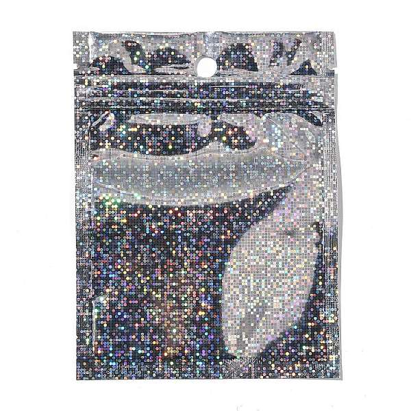 PandaHall Laser Plastic Zip Lock Bags, Rectangle Packaging Bags, Top Self Seal Pouches, Silver, 12x9x0.08cm, Unilateral Thickness: 2.5 Mil...
PandaHall Laser Plastic Zip Lock Bags, Rectangle Packaging Bags, Top Self Seal Pouches, Silver, 12x9x0.08cm, Unilateral Thickness: 2.5 Mil...