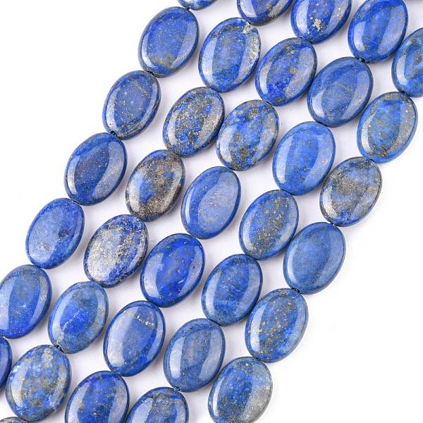 PandaHall Natural Lapis Lazuli Beads Strands, Oval, 14x10x4~4.5mm, Hole: 0.7mm, about 29pcs/strand, 15.75''(40cm) Lapis Lazuli Oval
PandaHall Natural Lapis Lazuli Beads Strands, Oval, 14x10x4~4.5mm, Hole: 0.7mm, about 29pcs/strand, 15.75''(40cm) Lapis Lazuli Oval