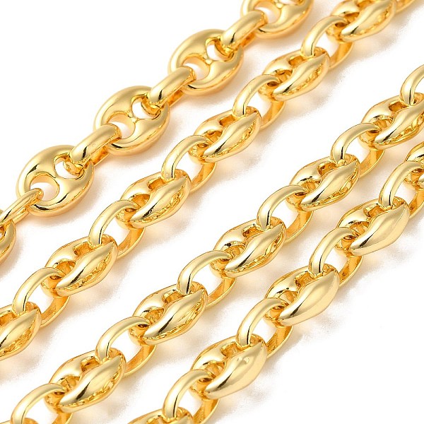 PandaHall Rack Plating Brass Coffee Bean Chains, Unwelded, Long-Lasting Plated, Lead Free & Cadmium Free, Real 18K Gold Plated, 9x6.5x2mm...
PandaHall Rack Plating Brass Coffee Bean Chains, Unwelded, Long-Lasting Plated, Lead Free & Cadmium Free, Real 18K Gold Plated, 9x6.5x2mm...