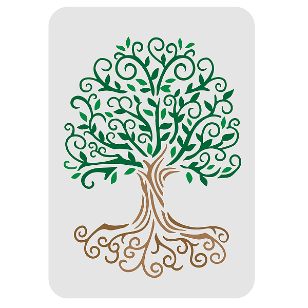 PandaHall FINGERINSPIRE Tree of Life Drawing Stencil 29.7x21cm Reusable Life Tree Stencil for Painting Large Size Plant Tree Decoration...
PandaHall FINGERINSPIRE Tree of Life Drawing Stencil 29.7x21cm Reusable Life Tree Stencil for Painting Large Size Plant Tree Decoration...