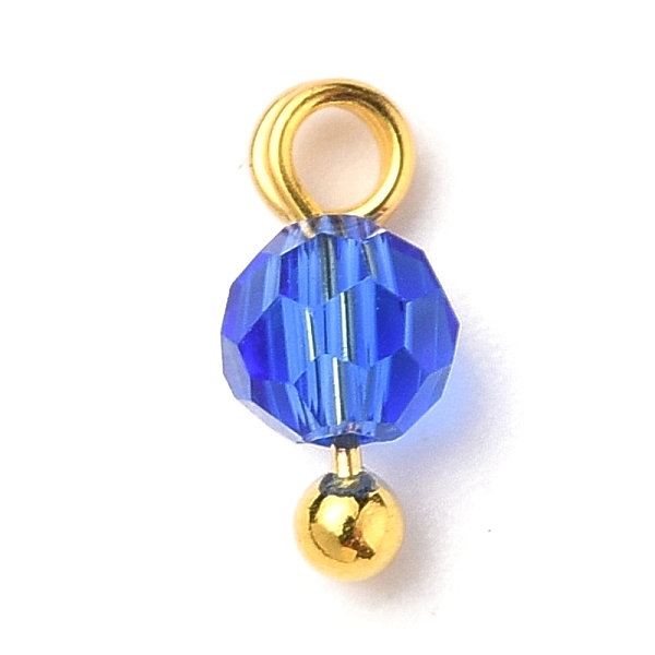 PandaHall Glass Beads Pendants, with Brass Ball Head pins, Mixed Color, 8x4mm, Hole: 1.6mm, 9pcs/set Brass+Glass Round Multicolor
PandaHall Glass Beads Pendants, with Brass Ball Head pins, Mixed Color, 8x4mm, Hole: 1.6mm, 9pcs/set Brass+Glass Round Multicolor