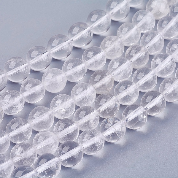 PandaHall Natural Quartz Crystal Beads Strands, Rock Crystal Beads, Round, Clear, 10mm, Hole: 1mm, about 38pcs/strand, 14.9 inch Quartz...
PandaHall Natural Quartz Crystal Beads Strands, Rock Crystal Beads, Round, Clear, 10mm, Hole: 1mm, about 38pcs/strand, 14.9 inch Quartz...