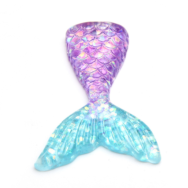 PandaHall Resin Cabochons, with Glitter Powder, Mermaid Tail Shaped, Deep Sky Blue, 41~45x33x7mm Resin Fish Blue
PandaHall Resin Cabochons, with Glitter Powder, Mermaid Tail Shaped, Deep Sky Blue, 41~45x33x7mm Resin Fish Blue