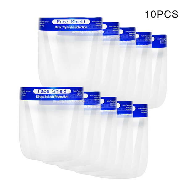 PandaHall Adjustable Safety Face Shield, Full Protection Cap Wide Visor, Transparent Resistant Spitting Anti Fog Anti-splash Lens, Clear...
PandaHall Adjustable Safety Face Shield, Full Protection Cap Wide Visor, Transparent Resistant Spitting Anti Fog Anti-splash Lens, Clear...
