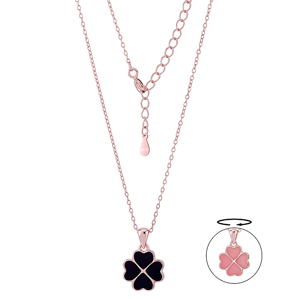 PandaHall Four Leaf Clover Pendant Necklace Sterling 925 Silver Lucky Four Leaf Clover Necklace Adjustable Temperature-sensitive Color...
PandaHall Four Leaf Clover Pendant Necklace Sterling 925 Silver Lucky Four Leaf Clover Necklace Adjustable Temperature-sensitive Color...