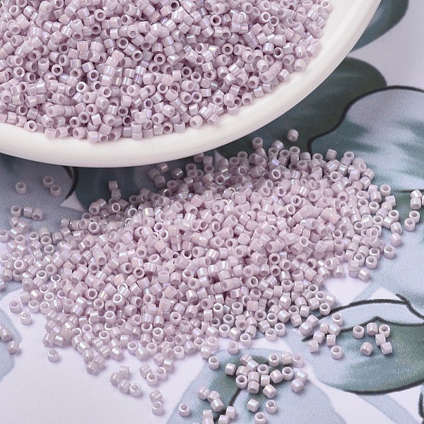 PandaHall MIYUKI Delica Beads, Cylinder, Japanese Seed Beads, 11/0, (DB1504) Opaque Pale Rose AB, 1.3x1.6mm, Hole: 0.8mm, about..., Purple
PandaHall MIYUKI Delica Beads, Cylinder, Japanese Seed Beads, 11/0, (DB1504) Opaque Pale Rose AB, 1.3x1.6mm, Hole: 0.8mm, about..., Purple