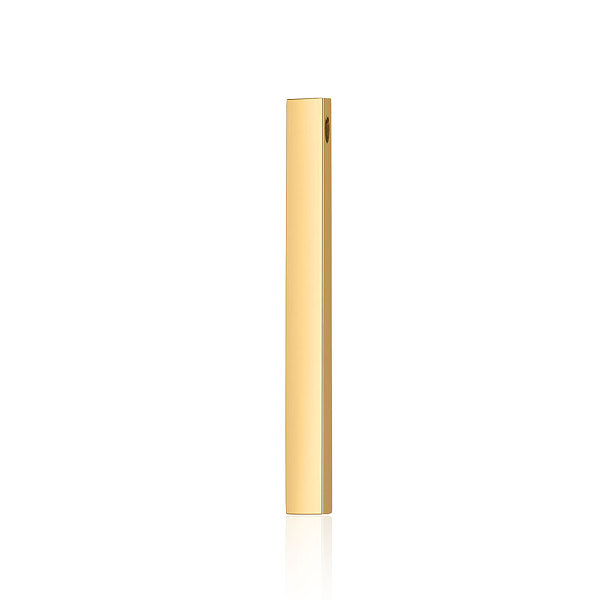PandaHall 201 Stainless Steel Pendants, Cuboid, Golden, 40x3x3mm, Hole: 1.6mm 201 Stainless Steel Cuboid
PandaHall 201 Stainless Steel Pendants, Cuboid, Golden, 40x3x3mm, Hole: 1.6mm 201 Stainless Steel Cuboid