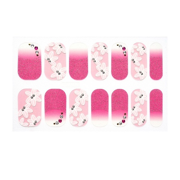 PandaHall Full Cover Ombre Nails Wraps, Glitter Powder Color Street Nail Strips, Self-Adhesive, for Nail Tips Decorations, Camellia, 24x8mm..., Pink
PandaHall Full Cover Ombre Nails Wraps, Glitter Powder Color Street Nail Strips, Self-Adhesive, for Nail Tips Decorations, Camellia, 24x8mm..., Pink