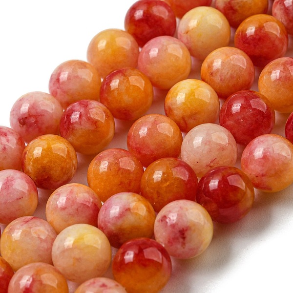 PandaHall Natural Dyed Yellow Jade Beads Strands, Round, Coral, 8.5mm, Hole: 1mm, about 46pcs/strand, 14.96''(38cm) Yellow Jade Round Red
PandaHall Natural Dyed Yellow Jade Beads Strands, Round, Coral, 8.5mm, Hole: 1mm, about 46pcs/strand, 14.96''(38cm) Yellow Jade Round Red