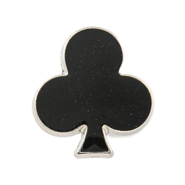 PandaHall Poker Black Alloy Brooches, Enamel Pins for Clothes Backpack, Club, Black, 21x19x2mm Alloy+Enamel Black
PandaHall Poker Black Alloy Brooches, Enamel Pins for Clothes Backpack, Club, Black, 21x19x2mm Alloy+Enamel Black