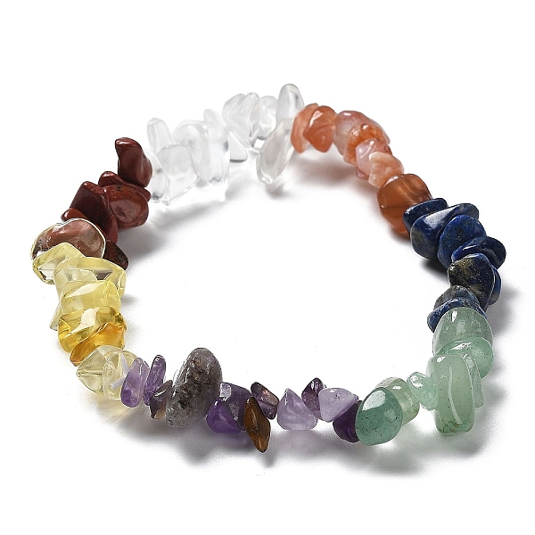 PandaHall Natural Mixed Gemstone & Glass Chips Beaded Stretch Bracelets, Inner Diameter: 2-1/8 inch(5.5cm) Mixed Stone Chip
PandaHall Natural Mixed Gemstone & Glass Chips Beaded Stretch Bracelets, Inner Diameter: 2-1/8 inch(5.5cm) Mixed Stone Chip