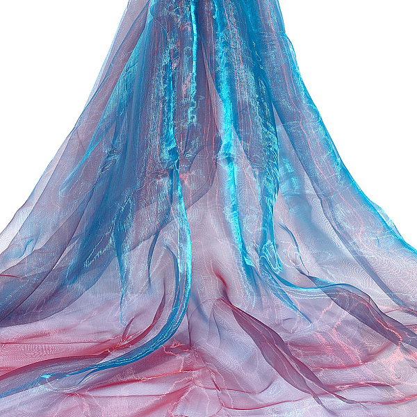 PandaHall Polyester Organza Fabric, for Clothing Accessories, Marine Blue, 150~152x0.02cm, 3m/sheet Polyester
PandaHall Polyester Organza Fabric, for Clothing Accessories, Marine Blue, 150~152x0.02cm, 3m/sheet Polyester
