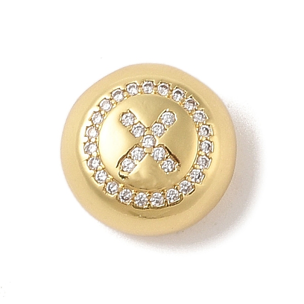 PandaHall Rack Plating Brass & Cubic Zirconia Pendants, Cadmium Free & Lead Free, Long-Lasting Plated, Flat Round with Letter, Letter X..., Clear
PandaHall Rack Plating Brass & Cubic Zirconia Pendants, Cadmium Free & Lead Free, Long-Lasting Plated, Flat Round with Letter, Letter X..., Clear