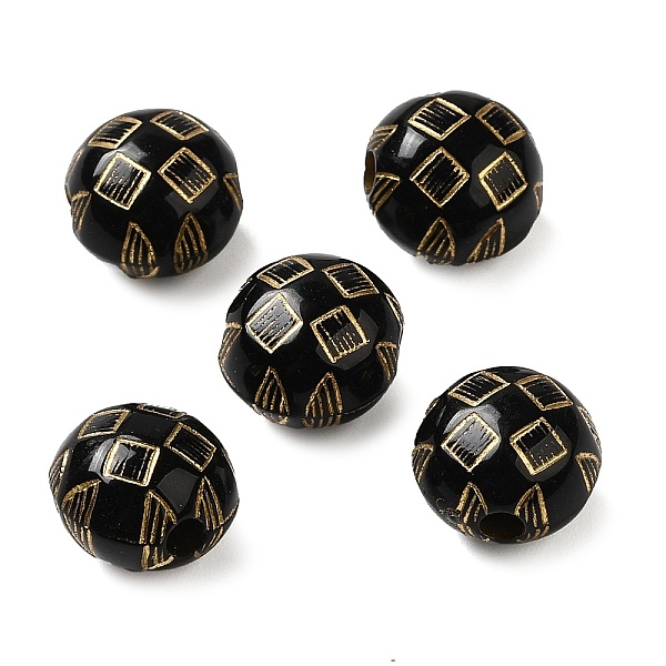 PandaHall Opaque Acrylic Beads, Black, 9.5x10x8mm, Hole: 2mm, about: 995pcs/500g Acrylic Flat Round Black
PandaHall Opaque Acrylic Beads, Black, 9.5x10x8mm, Hole: 2mm, about: 995pcs/500g Acrylic Flat Round Black
