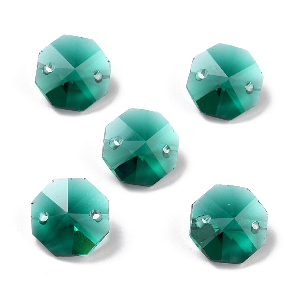 PandaHall Electroplate Glass Links Connectors, Faceted, for Chandelier Prism Beads Chain, DIY Craft Jewelry Decoration, Octagon, Dark Cyan...
PandaHall Electroplate Glass Links Connectors, Faceted, for Chandelier Prism Beads Chain, DIY Craft Jewelry Decoration, Octagon, Dark Cyan...