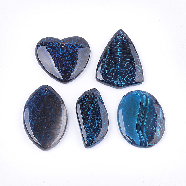 PandaHall Natural Fire Agate Pendants, Dyed, Mixed Shape, 36~49.5x21.5~39x5~7mm, Hole: 1.2mm Fire Crackle Agate Mixed Shapes
PandaHall Natural Fire Agate Pendants, Dyed, Mixed Shape, 36~49.5x21.5~39x5~7mm, Hole: 1.2mm Fire Crackle Agate Mixed Shapes