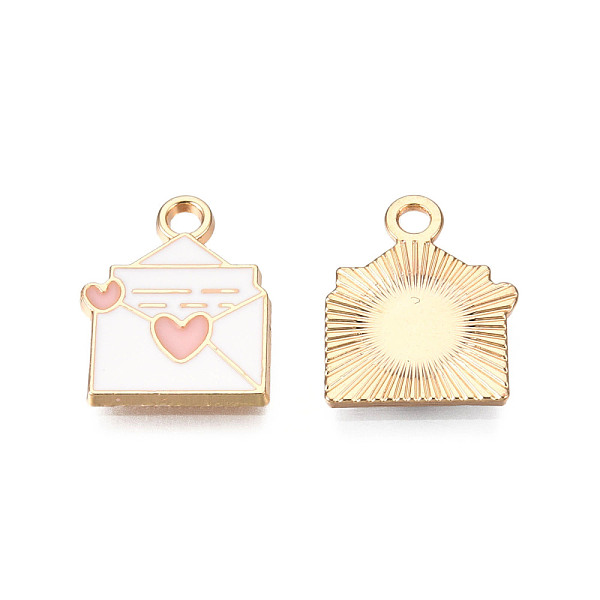 PandaHall Alloy Enamel Pendants, Light Gold, Letter, Pink, 15.5x12.5x2mm, Hole: 2mm Alloy+Enamel Rectangle Pink
PandaHall Alloy Enamel Pendants, Light Gold, Letter, Pink, 15.5x12.5x2mm, Hole: 2mm Alloy+Enamel Rectangle Pink