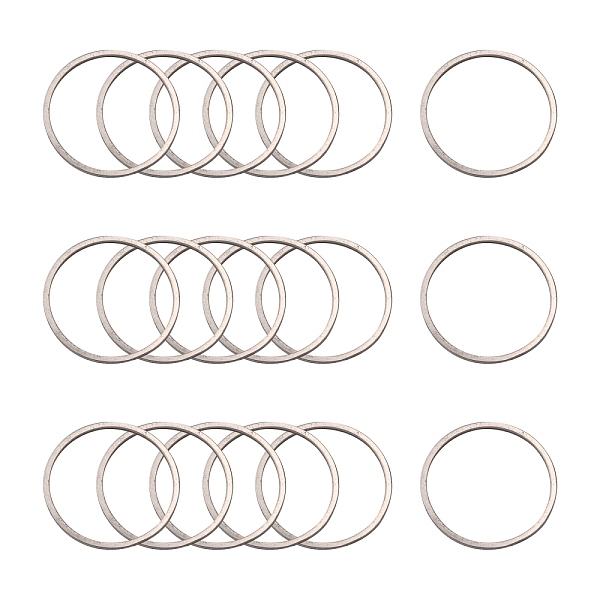 PandaHall 304 Stainless Steel Linking Ring, Ring, Stainless Steel Color, 20x0.8mm 304 Stainless Steel Ring
PandaHall 304 Stainless Steel Linking Ring, Ring, Stainless Steel Color, 20x0.8mm 304 Stainless Steel Ring