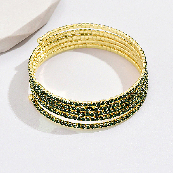PandaHall Real 18K Gold Plated Brass Multi Layer Wrap Bracelets, Cubic Zirconia Tennis Bracelet, Green, No Size Brass Green
PandaHall Real 18K Gold Plated Brass Multi Layer Wrap Bracelets, Cubic Zirconia Tennis Bracelet, Green, No Size Brass Green