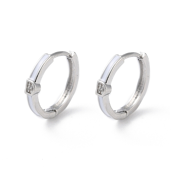 PandaHall Brass Micro Pave Cubic Zirconia Hoop Earrings, Ring, Real Platinum Plated, 13x2.5mm Cubic Zirconia Ring Clear
PandaHall Brass Micro Pave Cubic Zirconia Hoop Earrings, Ring, Real Platinum Plated, 13x2.5mm Cubic Zirconia Ring Clear