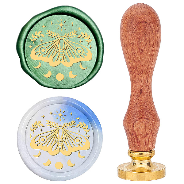 PandaHall Brass Wax Seal Stamps with Rosewood Handle, for DIY Scrapbooking, Insects, 25mm Brass Insects
PandaHall Brass Wax Seal Stamps with Rosewood Handle, for DIY Scrapbooking, Insects, 25mm Brass Insects