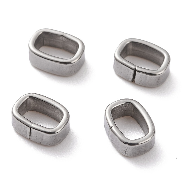 PandaHall 304 Stainless Steel Quick Link Connectors, Oval, Stainless Steel Color, 7x5x3mm, Inner Diameter: 5x3mm 304 Stainless Steel Oval
PandaHall 304 Stainless Steel Quick Link Connectors, Oval, Stainless Steel Color, 7x5x3mm, Inner Diameter: 5x3mm 304 Stainless Steel Oval