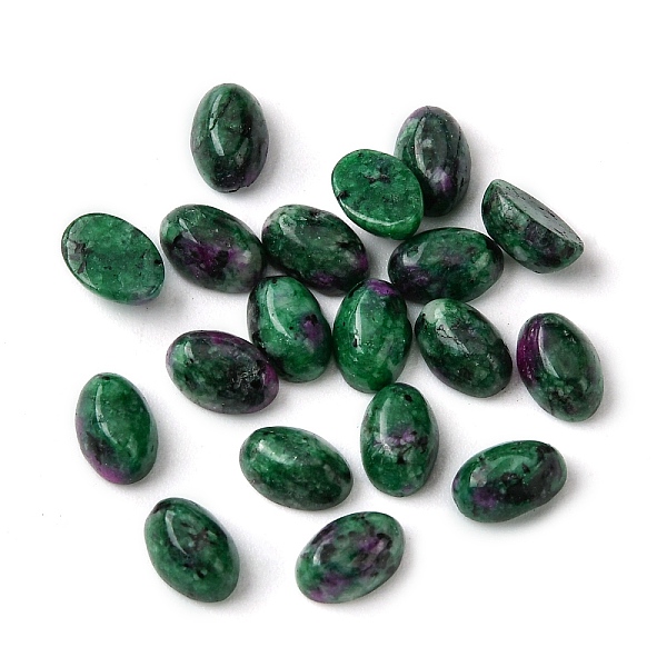PandaHall Synthetic Ruby in Zoisite Cabochons, Oval, 6x4x2~2.5mm Ruby in Zoisite Oval
PandaHall Synthetic Ruby in Zoisite Cabochons, Oval, 6x4x2~2.5mm Ruby in Zoisite Oval