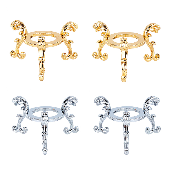 PandaHall Iron Tray Pedestal, for Crystal Ball, Mixed Color, 3.1x5.6cm, Tray: 2cm, 2 colors, 4pcs/color, 8pcs/set Iron
PandaHall Iron Tray Pedestal, for Crystal Ball, Mixed Color, 3.1x5.6cm, Tray: 2cm, 2 colors, 4pcs/color, 8pcs/set Iron