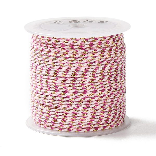 PandaHall 4-Ply Polycotton Cord, Handmade Macrame Cotton Rope, with Gold Wire, for String Wall Hangings Plant Hanger, DIY Craft String...
PandaHall 4-Ply Polycotton Cord, Handmade Macrame Cotton Rope, with Gold Wire, for String Wall Hangings Plant Hanger, DIY Craft String...