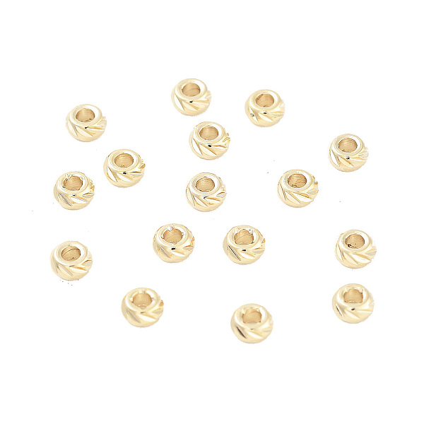 PandaHall Brass Beads, Cadmium Free & Lead Free, Flat Round, Real 24K Gold Plated, 3x1.5mm, Hole: 1.2mm Brass Flat Round
PandaHall Brass Beads, Cadmium Free & Lead Free, Flat Round, Real 24K Gold Plated, 3x1.5mm, Hole: 1.2mm Brass Flat Round