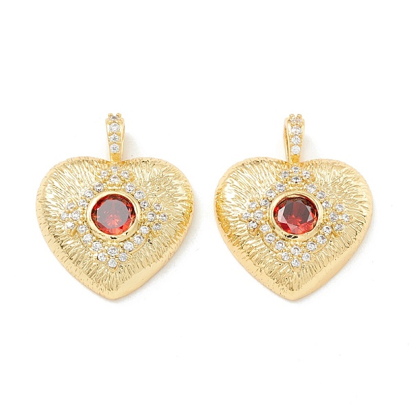 PandaHall Rack Plating Brass Micro Pave Clear & Orange Red Cubic Zirconia Pendants, Cadmium Free & Nickel Free & Lead Free, Heart, Real 18K...
PandaHall Rack Plating Brass Micro Pave Clear & Orange Red Cubic Zirconia Pendants, Cadmium Free & Nickel Free & Lead Free, Heart, Real 18K...