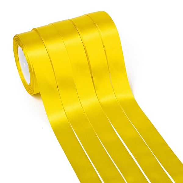 PandaHall Single Face Satin Ribbon, Polyester Ribbon, Yellow, 1 inch(25mm) wide, 25yards/roll(22.86m/roll), 5rolls/group, 125yards/group...
PandaHall Single Face Satin Ribbon, Polyester Ribbon, Yellow, 1 inch(25mm) wide, 25yards/roll(22.86m/roll), 5rolls/group, 125yards/group...