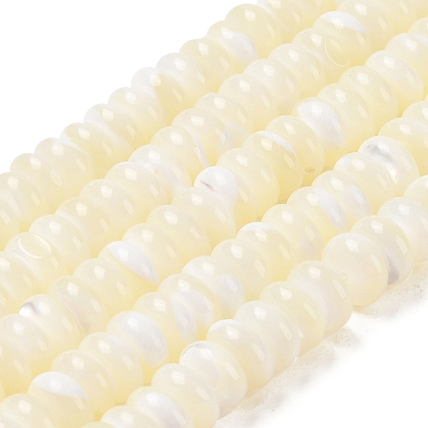 PandaHall Natural Trochus Shell Beads Strands, Rondelle, Bleach, 10x5mm, Hole: 1.2mm, about 82~85pcs/strand, 14.96''(38cm) Trochus Shell...
PandaHall Natural Trochus Shell Beads Strands, Rondelle, Bleach, 10x5mm, Hole: 1.2mm, about 82~85pcs/strand, 14.96''(38cm) Trochus Shell...