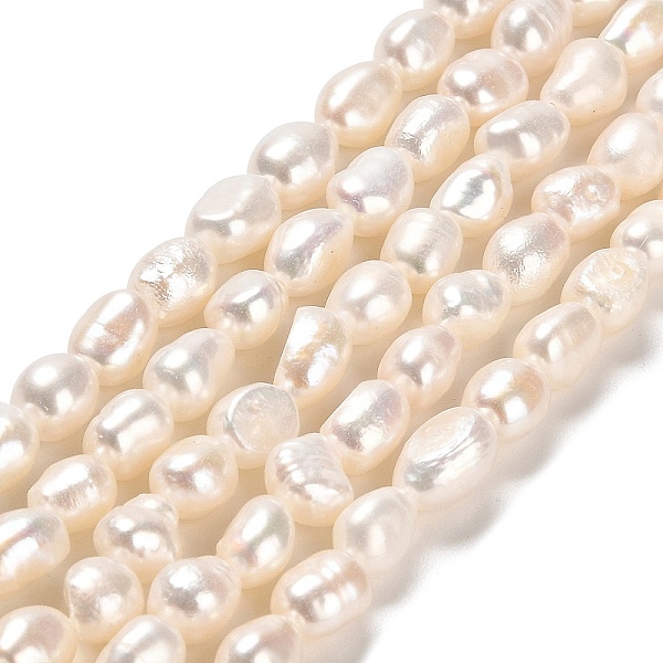 PandaHall Natural Cultured Freshwater Pearl Beads Strands, Two Sides Polished, Grade 4A, Linen, 6~12x5~6mm, Hole: 0.5mm, about..., Brown
PandaHall Natural Cultured Freshwater Pearl Beads Strands, Two Sides Polished, Grade 4A, Linen, 6~12x5~6mm, Hole: 0.5mm, about..., Brown