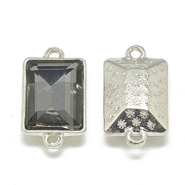 PandaHall Alloy Glass Links connectors, Faceted, Rectangle, Platinum, Gray, 21x12x6mm, Hole: 1.5mm Alloy+Glass Rectangle Gray
PandaHall Alloy Glass Links connectors, Faceted, Rectangle, Platinum, Gray, 21x12x6mm, Hole: 1.5mm Alloy+Glass Rectangle Gray