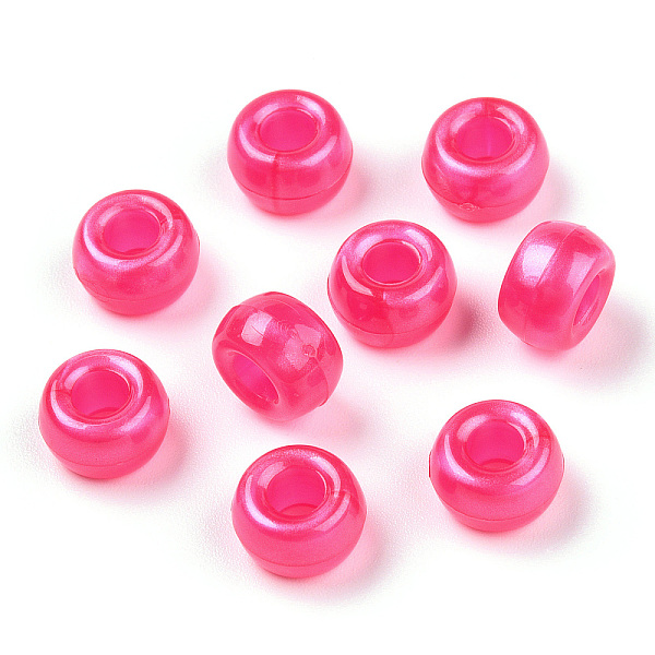 PandaHall Plastic Pearlized Beads, Barrel, Camellia, 9x6mm, Hole: 3.8mm, about 1900pcs/500g Plastic Barrel Pink
PandaHall Plastic Pearlized Beads, Barrel, Camellia, 9x6mm, Hole: 3.8mm, about 1900pcs/500g Plastic Barrel Pink