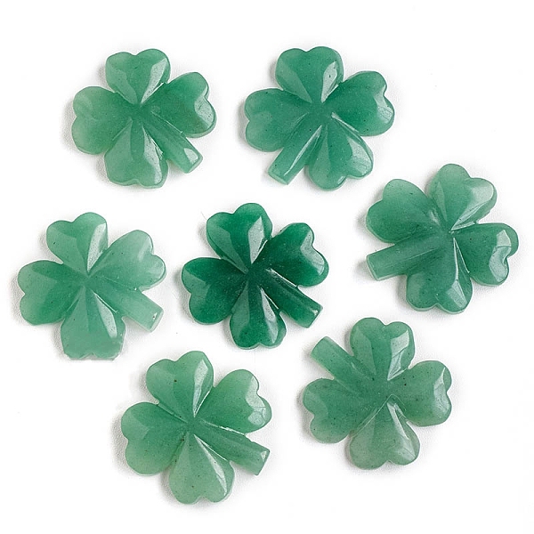 PandaHall Natural Green Aventurine Carved Healing Clover Figurines, Reiki Energy Stone Display Decorations, 45x45mm Green Aventurine Clover
PandaHall Natural Green Aventurine Carved Healing Clover Figurines, Reiki Energy Stone Display Decorations, 45x45mm Green Aventurine Clover