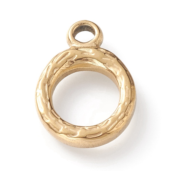 PandaHall Ion Plating(IP) 304 Stainless Steel Toggle Clasps Parts, Textured, Ring, Golden, 16x12x2mm, Hole: 2mm 304 Stainless Steel Ring
PandaHall Ion Plating(IP) 304 Stainless Steel Toggle Clasps Parts, Textured, Ring, Golden, 16x12x2mm, Hole: 2mm 304 Stainless Steel Ring