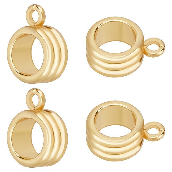 PandaHall Beebeecraft 20Pcs Bail Tube Beads 18K Gold Plated Brass Bail Beads Inner Diameter 5mm with Plastic Bead Box for DIY European Charm...
PandaHall Beebeecraft 20Pcs Bail Tube Beads 18K Gold Plated Brass Bail Beads Inner Diameter 5mm with Plastic Bead Box for DIY European Charm...
