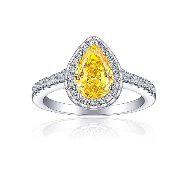 PandaHall 925 Sterling Silver Micro Pave Cubic Zirconia Plain Band Rings, Real Platinum Plated, Teardrop, Yellow, Inner Diameter: 17.4mm...
PandaHall 925 Sterling Silver Micro Pave Cubic Zirconia Plain Band Rings, Real Platinum Plated, Teardrop, Yellow, Inner Diameter: 17.4mm...