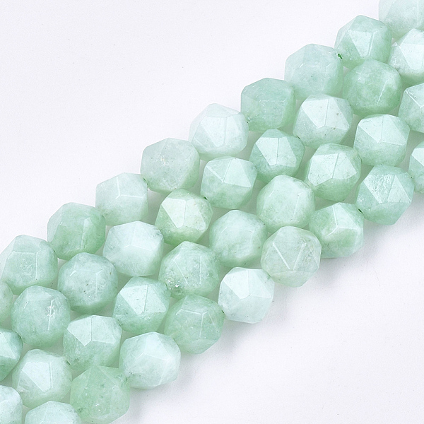 PandaHall Natural Myanmar Jade/Burmese Jade Beads Strands, Star Cut Round Beads, Faceted, 8x7x7mm, Hole: 1mm, about 48pcs/strand, 14.9 inch...
PandaHall Natural Myanmar Jade/Burmese Jade Beads Strands, Star Cut Round Beads, Faceted, 8x7x7mm, Hole: 1mm, about 48pcs/strand, 14.9 inch...