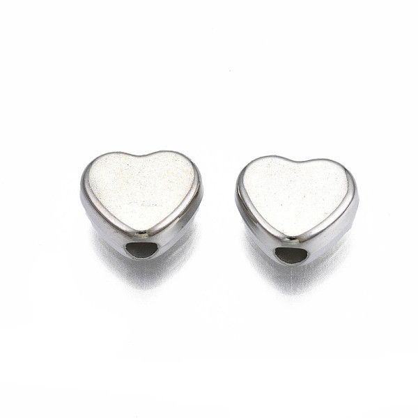 PandaHall CCB Plastic Beads, for DIY Jewelry Making, Heart, Platinum, 8x9x4mm, Hole: 2mm Plastic Heart
PandaHall CCB Plastic Beads, for DIY Jewelry Making, Heart, Platinum, 8x9x4mm, Hole: 2mm Plastic Heart
